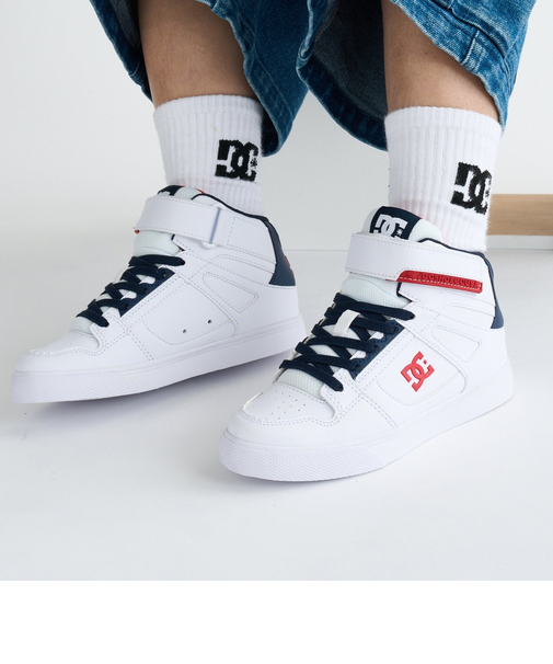 【DC ディーシー公式通販】ディーシー (DC SHOES)【OUTLET】DC Shoes PURE HIGH-TOP SE EV SN キッズ フットウェア