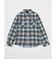 【OUTLET】RVCA キッズ THATLL WORK FLANNEL 長袖シャツ CHA 【2024年秋冬モデル】