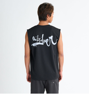 【OUTLET】Quiksilver IMPAIRED LOGO SLY メンズ サーフTシャツ ラッシュガード ノースリーブ タンクトップ