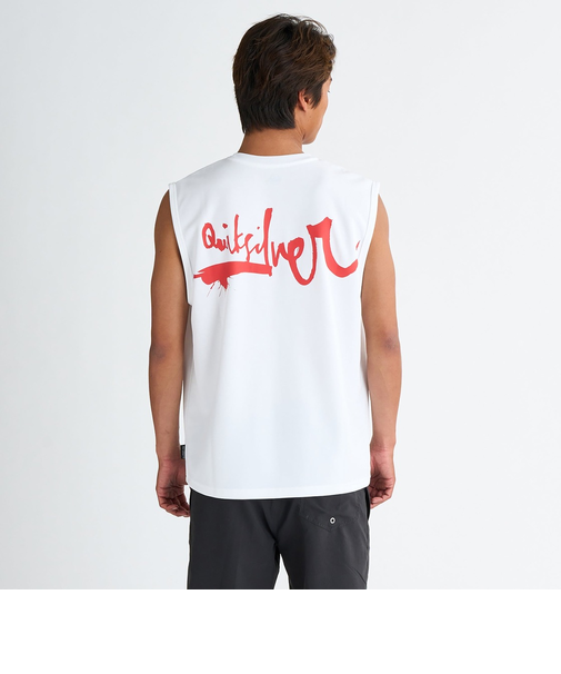 【OUTLET】Quiksilver IMPAIRED LOGO SLY メンズ サーフTシャツ ラッシュガード ノースリーブ タンクトップ