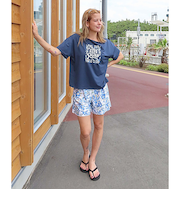 【ROXY ロキシー 公式通販】ロキシー（ROXY）【OUTLET】Roxy ARTSY FLORAL ウィメンズ ラッシュTシャツ付き 水着 3点セット