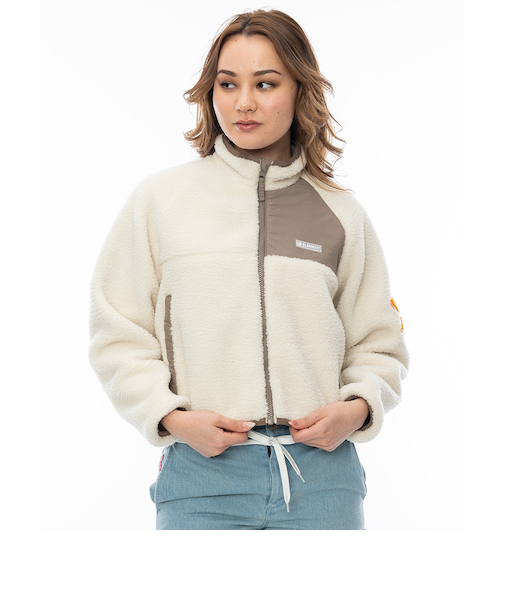 【OUTLET】ELEMENT レディース BOA JACKET WOMEN ジャケット BEG 【2024年秋冬モデル】
