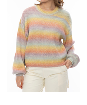 【RVCA ルーカ公式通販】ルーカ （RVCA）【OUTLET】RVCA レディース DIP IN SWEATER セーター BES0 【2024年秋冬モデル】