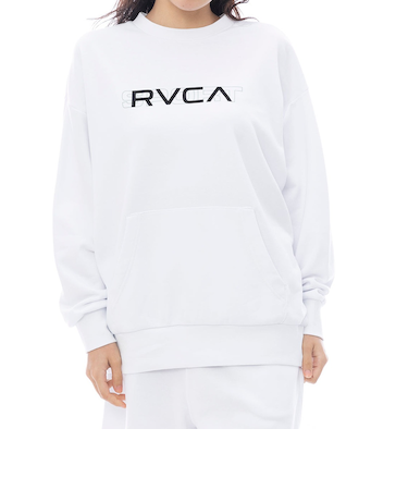 【RVCA ルーカ公式通販】ルーカ （RVCA）【OUTLET】RVCA レディース SPORT CREW トレーナー 【2025年春夏モデル】