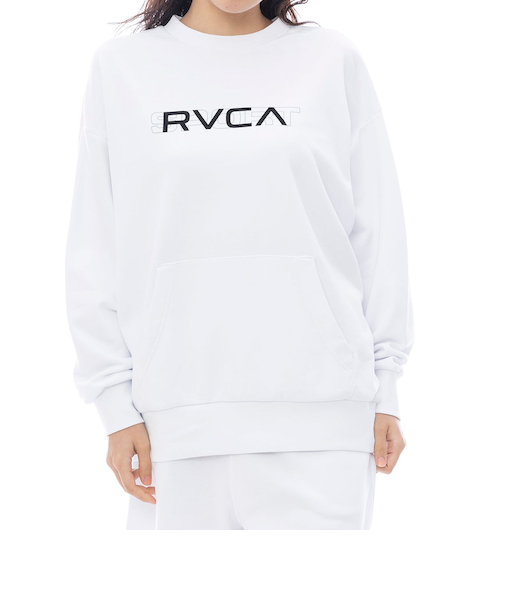 【RVCA ルーカ公式通販】ルーカ （RVCA）【OUTLET】RVCA レディース SPORT CREW トレーナー 【2025年春夏モデル】