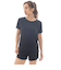 【OUTLET】BILLABONG レディース 【ACTIVE】 ACTIVE BACK HOLE MESH セットアップ TEE 【2025年春夏モデル】