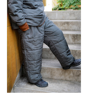 【OUTLET】RVCA メンズ GRANT PUFFER REVERSIBLE PT ロングパンツ BBW 【2024年冬モデル】