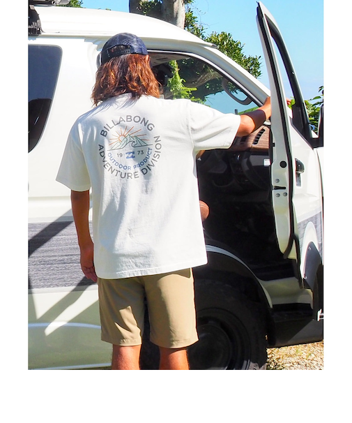 【OUTLET】BILLABONG メンズ 【A/DIV.】 ROCKIES Tシャツ 【OVER FIT】【2025年夏モデル】