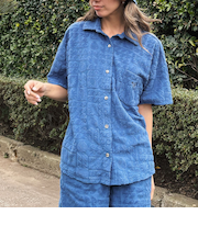 【OUTLET】Roxy SUNBATHING SHIRT ウィメンズ 開襟シャツ <2025 ETERNAL SUMMER COLLECTION>