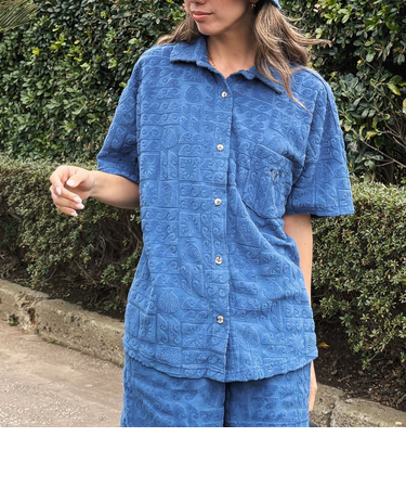【OUTLET】Roxy SUNBATHING SHIRT ウィメンズ 開襟シャツ <2025 ETERNAL SUMMER COLLECTION>