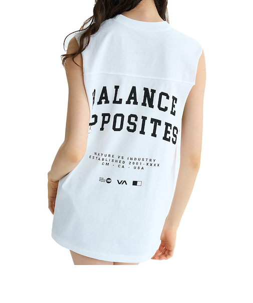 【OUTLET】RVCA レディース GLOBAL RANK CUTOFF TT タンクトップ 【2025年夏モデル】