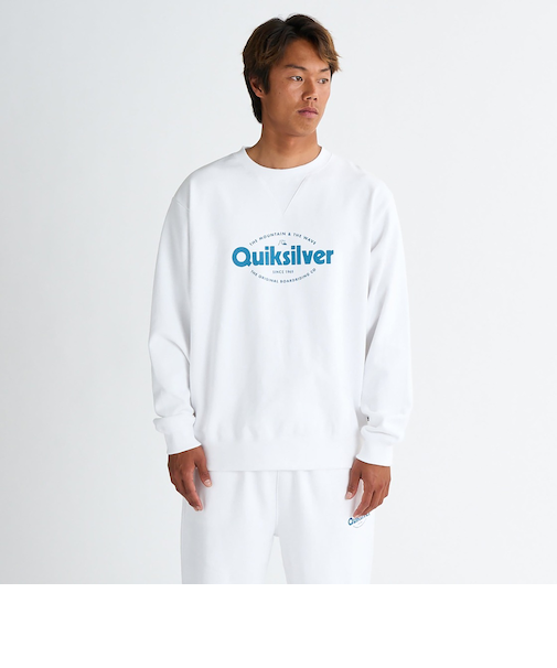 【OUTLET】Quiksilver SHAPE ALL DAY SWEAT CREW メンズ パーカー プルオーバー トレーナー