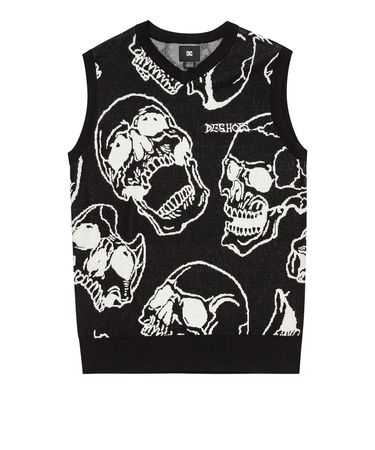 【DC ディーシー公式通販】ディーシー (DC SHOES)【OUTLET】DC Shoes FRACTURE SWEATER VEST メンズ ニットベスト