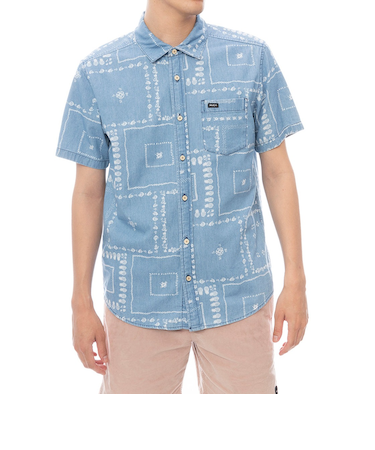 【RVCA ルーカ公式通販】ルーカ （RVCA）【OUTLET】RVCA メンズ FRAME SS 半袖シャツ 【2025年春夏モデル】