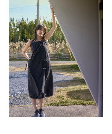 【RVCA ルーカ公式通販】ルーカ (RVCA)【OUTLET】RVCA レディース UTILITY SLIP DRESS ワンピース 【2025年春夏モデル】