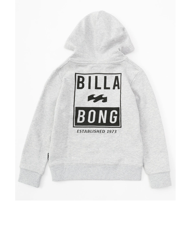 【OUTLET】BILLABONG キッズ ADVISORY パーカー GRH 【2024年秋冬モデル】