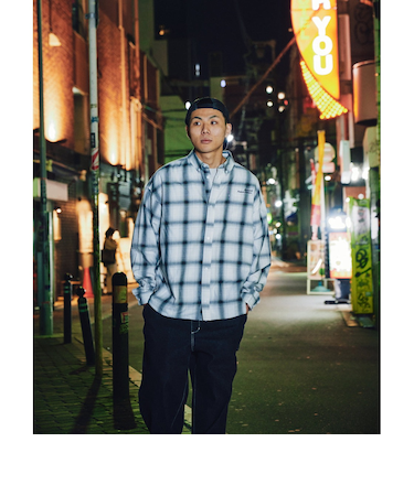 【OUTLET】ELEMENT メンズ FUTURE OMBRE SHIRTS 長袖シャツ 【2025年春夏モデル】