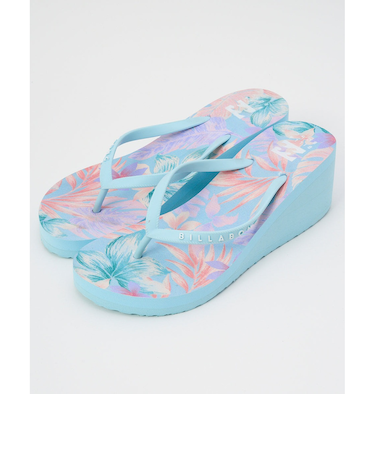 【OUTLET】BILLABONG レディース FLIP FLOPS PLATFORM PRINT ビーチサンダル 【2025年春夏モデル】