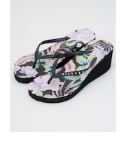【OUTLET】BILLABONG レディース FLIP FLOPS PLATFORM PRINT ビーチサンダル 【2025年春夏モデル】