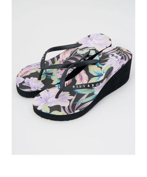 【OUTLET】BILLABONG レディース FLIP FLOPS PLATFORM PRINT ビーチサンダル 【2025年春夏モデル】