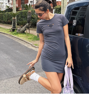 【OUTLET】Roxy PLAYLIST ウィメンズ Tシャツワンピース <2025 WHAT'S IN YOUR HEART? COLLECTION>