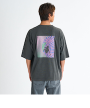 【OUTLET】Quiksilver WINDOWPANE ST メンズ Tシャツ