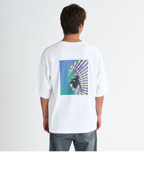 【OUTLET】Quiksilver WINDOWPANE ST メンズ Tシャツ