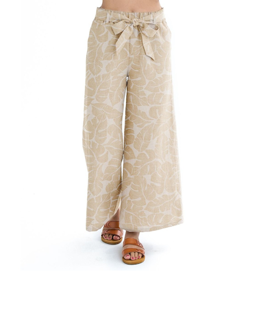 【OUTLET】BILLABONG レディース 【CHILLWEAR】 POLY LINEN LONG PANTS ロングパンツ 【2025年夏モデル】