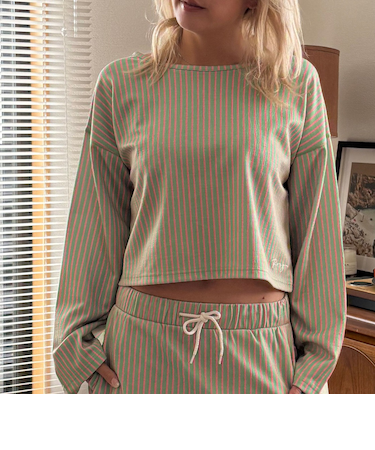 【OUTLET】Roxy COASTAL ESCAPE L/S ウィメンズ 長袖Tシャツ ロンT ロングスリーブ ティーシャツ ジャガード*