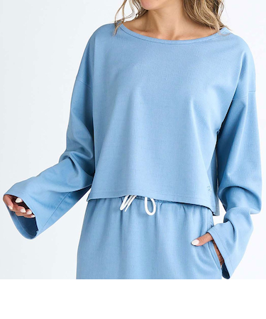 【OUTLET】Roxy COASTAL ESCAPE L/S ウィメンズ 長袖Tシャツ ロンT ロングスリーブ ティーシャツ ジャガード*