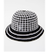 【OUTLET】BILLABONG レディース BLOCK CHECK CHENILLE ハット BLK 【2024年秋冬モデル】
