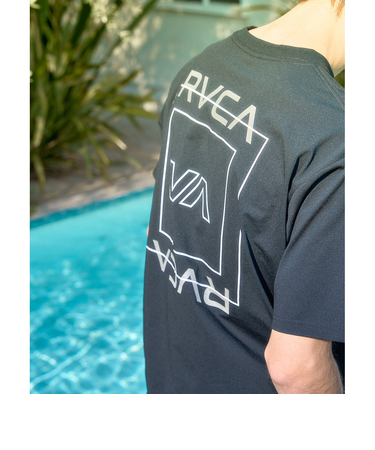 【OUTLET】RVCA メンズ ILL ESCAPE SQUARE SFST サーフTシャツ 【2025年春夏モデル】