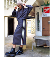 【OUTLET】BILLABONG レディース SLEEVE LINE SWEAT セットアップ トレーナー OFB 【2024年秋冬モデル】