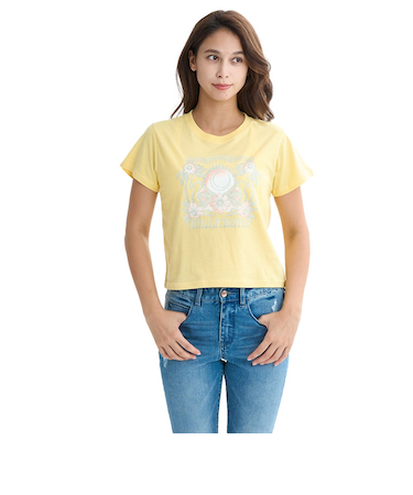 【OUTLET】BILLABONG レディース GRAPHIC BABY FIT TEE Tシャツ【BABY FIT】 【2025年夏モデル】