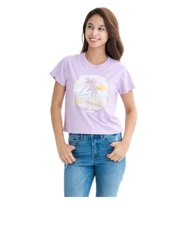 【OUTLET】BILLABONG レディース GRAPHIC BABY FIT TEE Tシャツ【BABY FIT】 【2025年夏モデル】