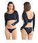 【OUTLET】Roxy PARTY WAVES L/S BIKINI ウィメンズ 長袖ラッシュガード ボトムセット
