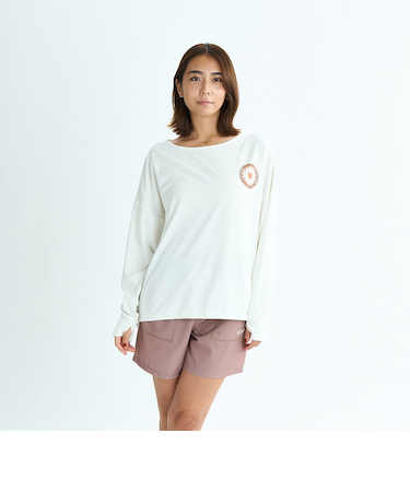 【ROXY ロキシー 公式通販】ロキシー(ROXY)【OUTLET】Roxy WILD FLOWER ウィメンズ 長袖ラッシュガード