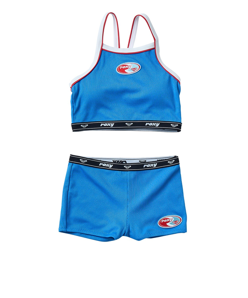 【OUTLET】Roxy MINI FUN & ALIVE BIKINI キッズ 子供用 水着 <2025 RETRO SURF COLLECTION>