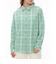 【RVCA ルーカ公式通販】ルーカ （RVCA）【OUTLET】RVCA レディース MABLE FLANNEL 長袖シャツ GHZ 【2024年秋冬モデル】