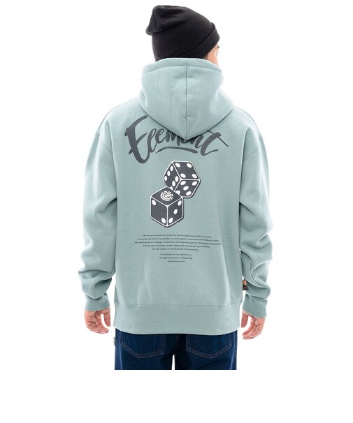 【OUTLET】【直営店限定】ELEMENT メンズ DICE HOOD パーカー 【2025年春夏モデル】