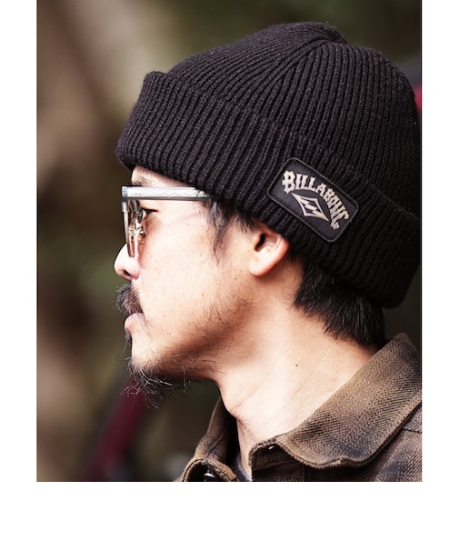 【OUTLET】BILLABONG メンズ 2WAY BALACLAVA ビーニー BLK 【2024年秋冬モデル】