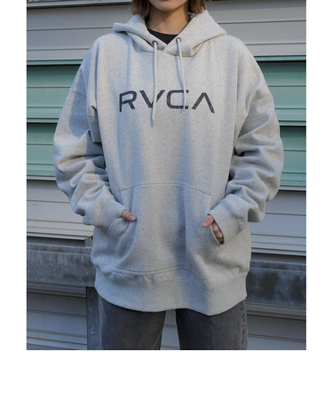 【RVCA ルーカ公式通販】ルーカ （RVCA）【OUTLET】RVCA メンズ BIG RVCA HD パーカー HGR 【2024年秋冬モデル】