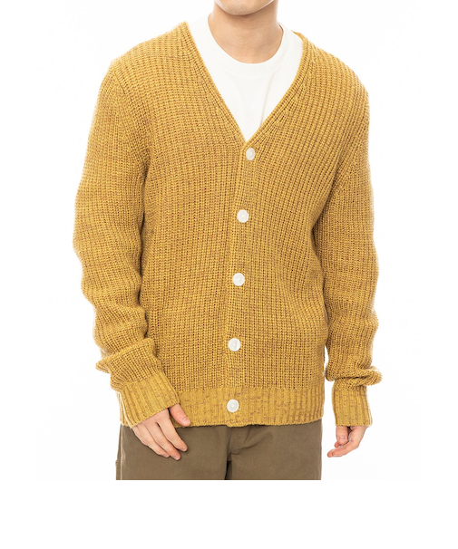 【RVCA ルーカ公式通販】ルーカ (RVCA)【OUTLET】RVCA メンズ VACANCY CARDIGAN ジャケット OCR 【2024年秋冬モデル】