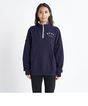 【ROXY ロキシー 公式通販】ロキシー(ROXY)【OUTLET】Roxy 速乾、UVカット ハーフジップトップ DOWN BEAT STAND ZIP