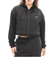 【OUTLET】RVCA レディース RECESSION REVERSIBLE ZIP HOODIE パーカー BLK 【2024年冬モデル】