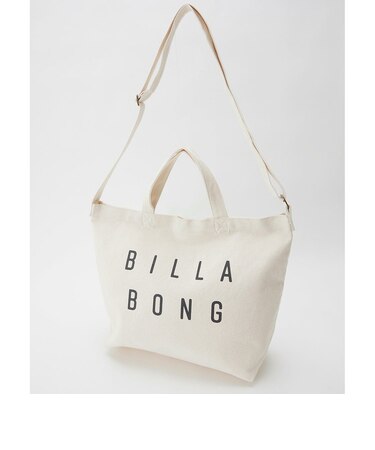 【OUTLET】BILLABONG レディース SHOULDER TOTE BAG バッグ NAT 【2024年秋冬モデル】
