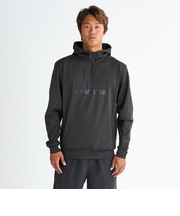 【OUTLET】Quiksilver BUBBLE HALF ZIP メンズ  ハーフジップ フーディ パーカー ラッシュガード