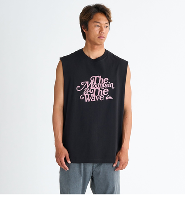 【OUTLET】Quiksilver TYPEFACE SLY メンズ ノースリーブ タンクトップ