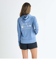 【ROXY ロキシー 公式通販】ロキシー（ROXY）【OUTLET】Roxy HISTORICAL LOGO HOODIE ウィメンズ ラッシュガード