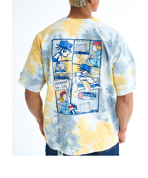 【OUTLET】【直営店限定】ELEMENT メンズ KAMOCHILL AMERICAN SS Tシャツ 【2025年夏モデル】